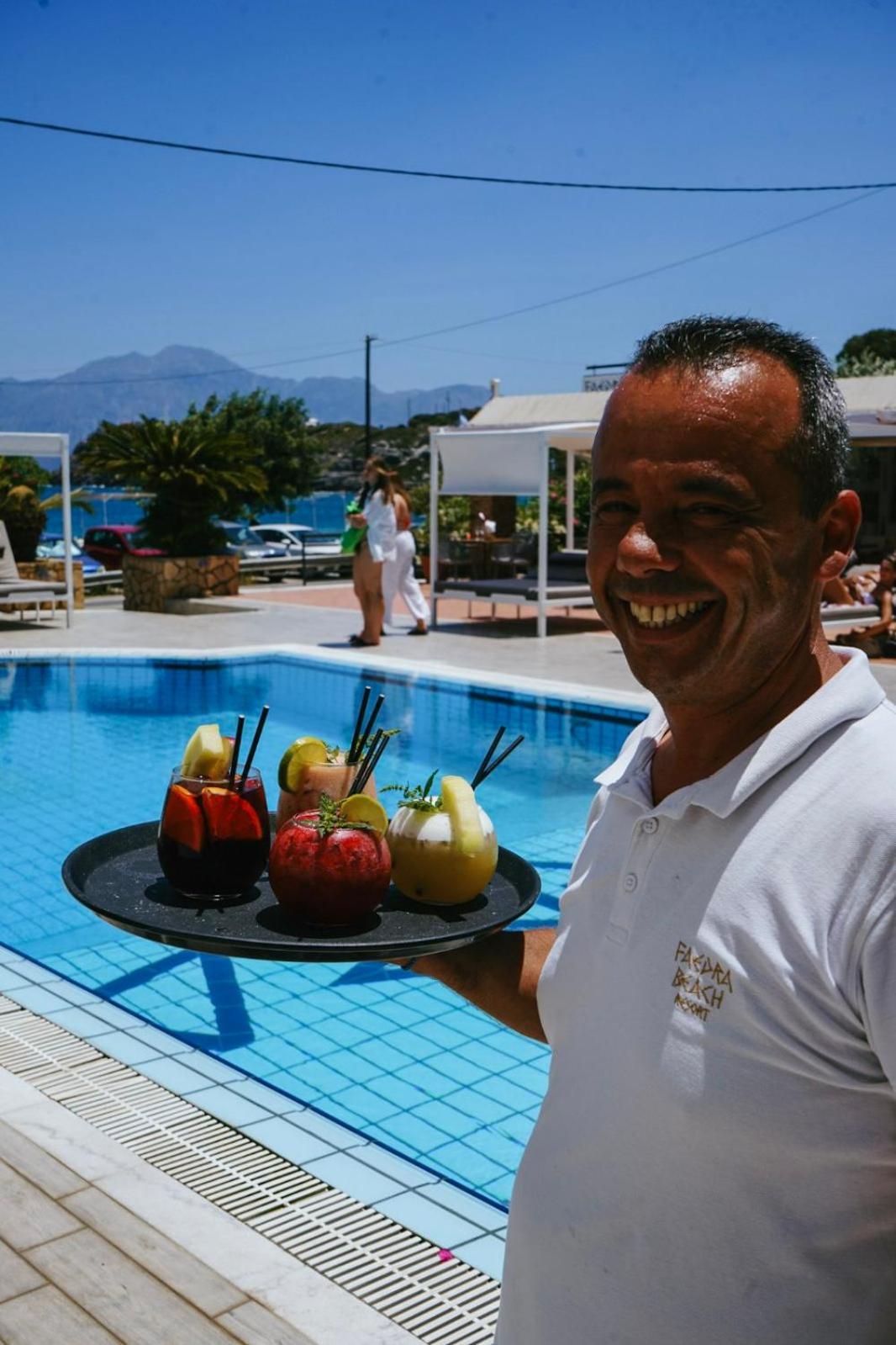 Hotel Faedra Beach à Agios Nikolaos Extérieur photo